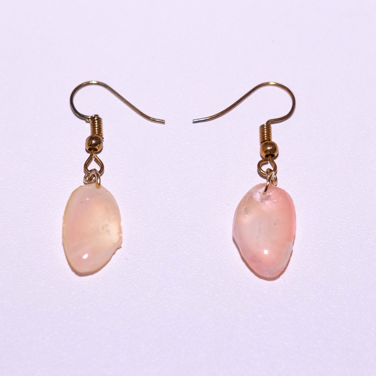 桜貝ピアス 鎌倉の海 Canrosa